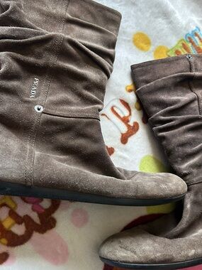 Prada Chocolate Brown Slouchy Boot. SZ38 EU =7.5